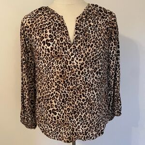 Velvet by Graham and Spencer Leopard Blouse from Nordstrom